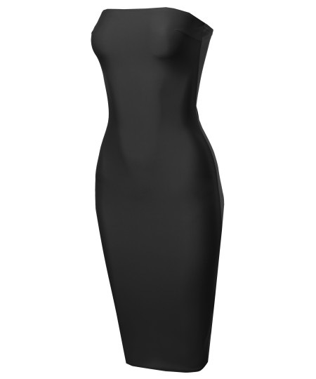 Women's Sexy Bodycon Tube Dress