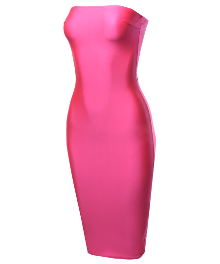 Women's Sexy Bodycon Tube Dress