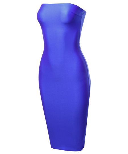 Women's Sexy Bodycon Tube Dress