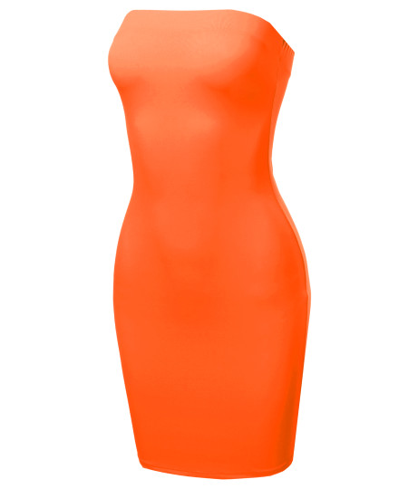 Women's Sexy Bodycon Mini Tube Dress