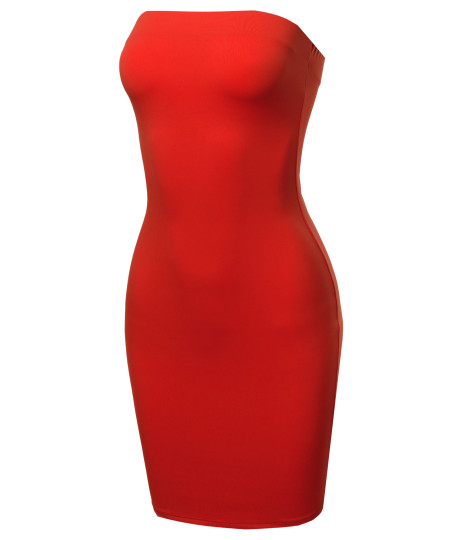 Women's Sexy Bodycon Mini Tube Dress