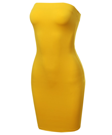 Women's Sexy Bodycon Mini Tube Dress