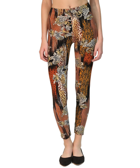 Women's Popular Best Printed Full Length Soft Stretch Leggings