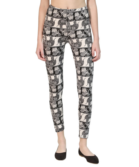 Women's Popular Best Printed Full Length Soft Stretch Leggings