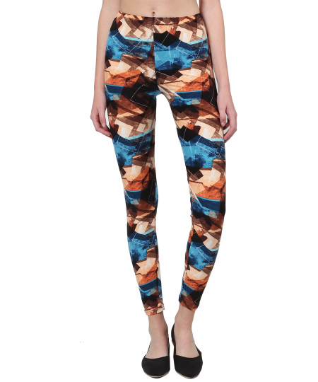 Women's Popular Best Printed Full Length Soft Stretch Leggings