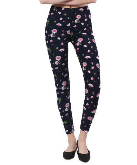 Women's Popular Best Printed Full Length Soft Stretch Leggings