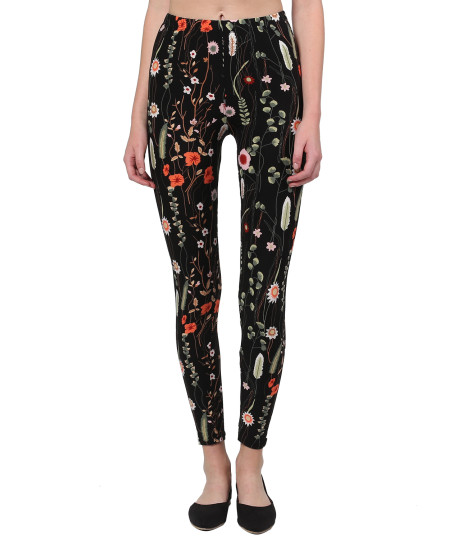 Women's Popular Best Printed Full Length Soft Stretch Leggings