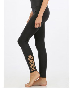 Women's High Waist Diamond Shape Band Tummy-Control Seamlesss Leggings