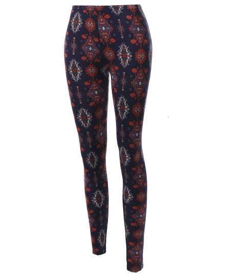 Women's Print Super Soft  Ankle Leggings