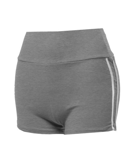 Women's Casual Elastic Waistband Workout Running Athletic Active Shorts