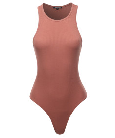 Women's Solid Jewel Neck-line Bodysuit