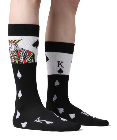 Men's Premium Quality Casual Graphic Dress Socks (1 Pair)