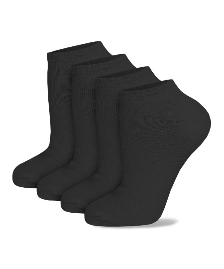 Men's Cotton Classic Crew Athletic Solid Socks Low - Cut 