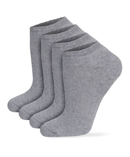Men's Cotton Classic Crew Athletic Solid Socks Low - Cut 