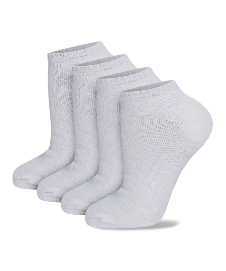 Men's Cotton Classic Crew Athletic Solid Socks Low - Cut 