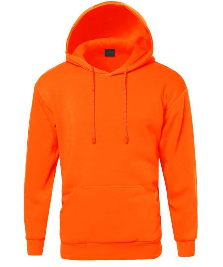 Men's Basic Pullover Fleece Hooded Sweatshirt