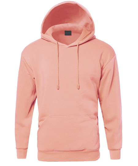 Men's Basic Pullover Fleece Hooded Sweatshirt