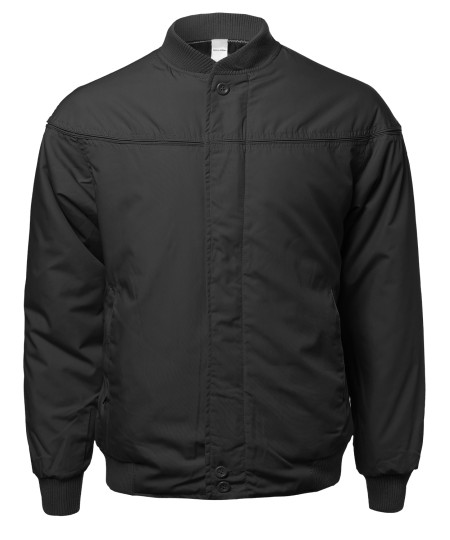 Men's Classic Cotton Bomber Jacket 