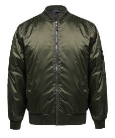 Men's Classic Style Zip Up Bomber Jacket