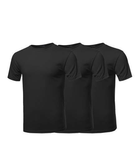 Men's Basic Loose Heavyweight Crewneck Short Sleeve Cotton T-shirt