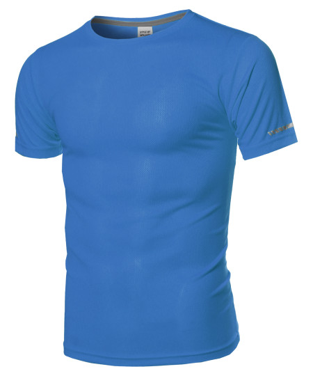 Men's Workout Active-wear Short Sleeve Top