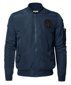 Men's Premium Quality Sleeve Pocket Bomber Jacket