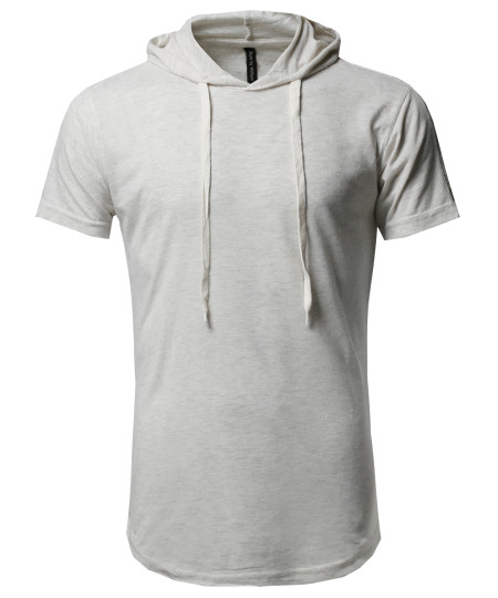 Men's Basic Casual Various Color Short Sleeve Hoodie