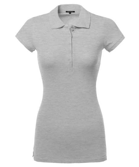 Women's Women's Basic Polo Shirt in Various Colors