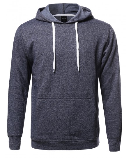 Men's Quality Material Basic Casual Pullover Hoodie