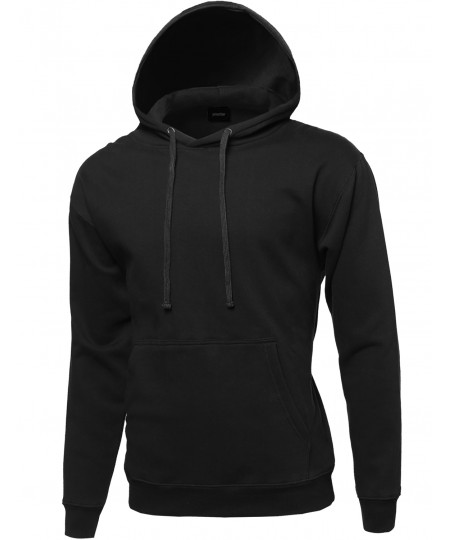 Men's Basic Pullover Oversided Hoodie