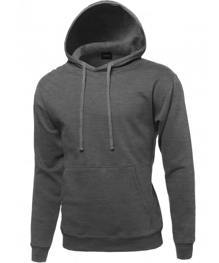 Men's Basic Pullover Oversided Hoodie