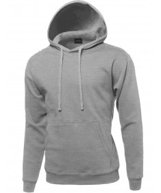 Men's Basic Pullover Oversided Hoodie