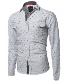 Men's Long Sleeve Button Up Shirt