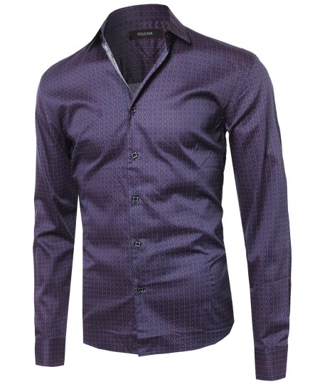 Men's Long Sleeve Button Up Shirt