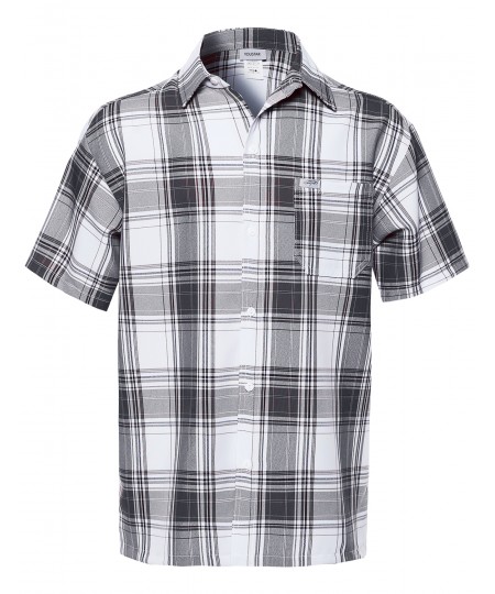 Men's Western Casual Button Down Shirt