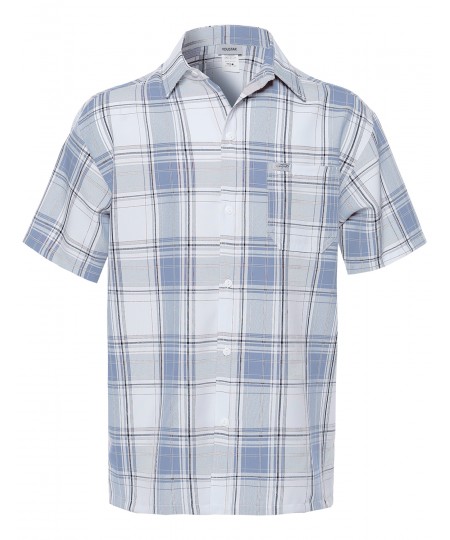 Men's Western Casual Button Down Shirt