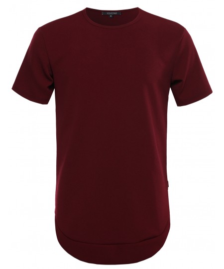 Men's Basic Crewneck Short Sleeve T-Shirt