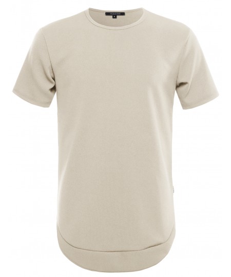 Men's Basic Crewneck Short Sleeve T-Shirt