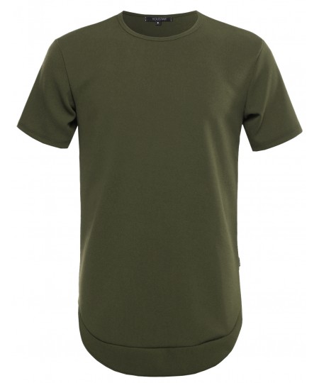 Men's Basic Crewneck Short Sleeve T-Shirt