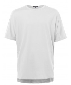 Men's Dolman Tee With High-Low Hem