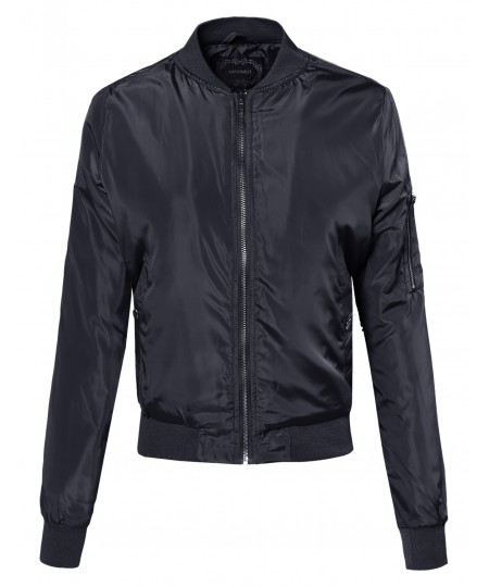 Women's Classic Bomber Jacket