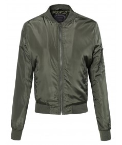 Women's Classic Bomber Jacket