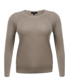Women's Long Sleeve Crew Neck Classic Sweater Various Colors