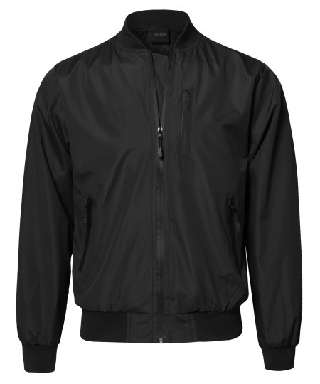 Men's Casual Tactical Basic Bomber Jacket