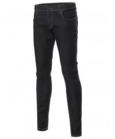 Men's Casual Stretch Pockets Skinny Fit Jeans