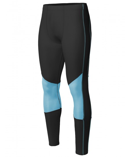 Men's Athletic Compression Base Under Layer Fitness Tight Pant