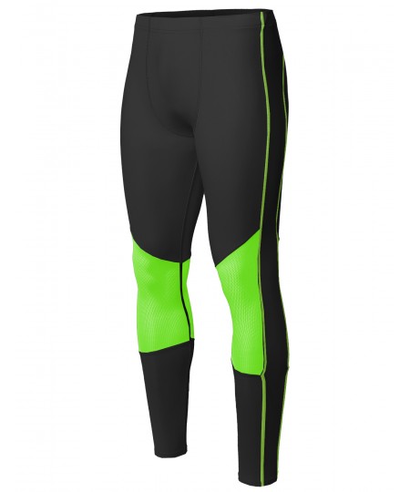 Men's Athletic Compression Base Under Layer Fitness Tight Pant
