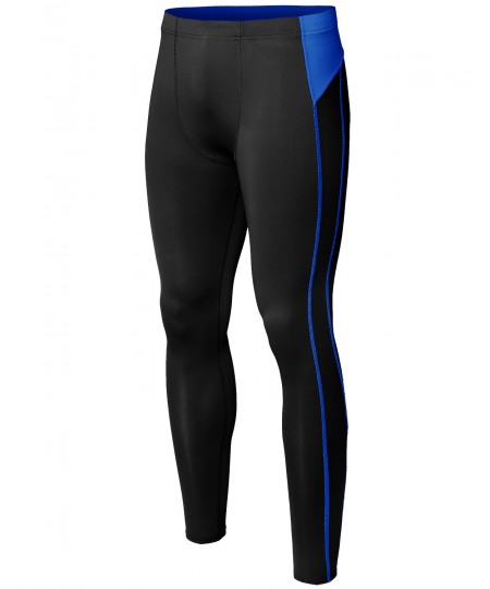 Men's Athletic Compression Base Under Layer Fitness Sports Tight Pant