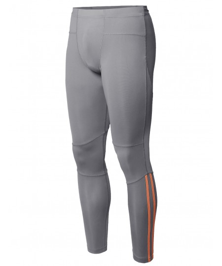 Men's Athletic Compression Base Under Layer Fitness Running Tight Pant