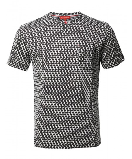 Men's Casual Fine Quality Cotton Short Sleeve Various Style Top